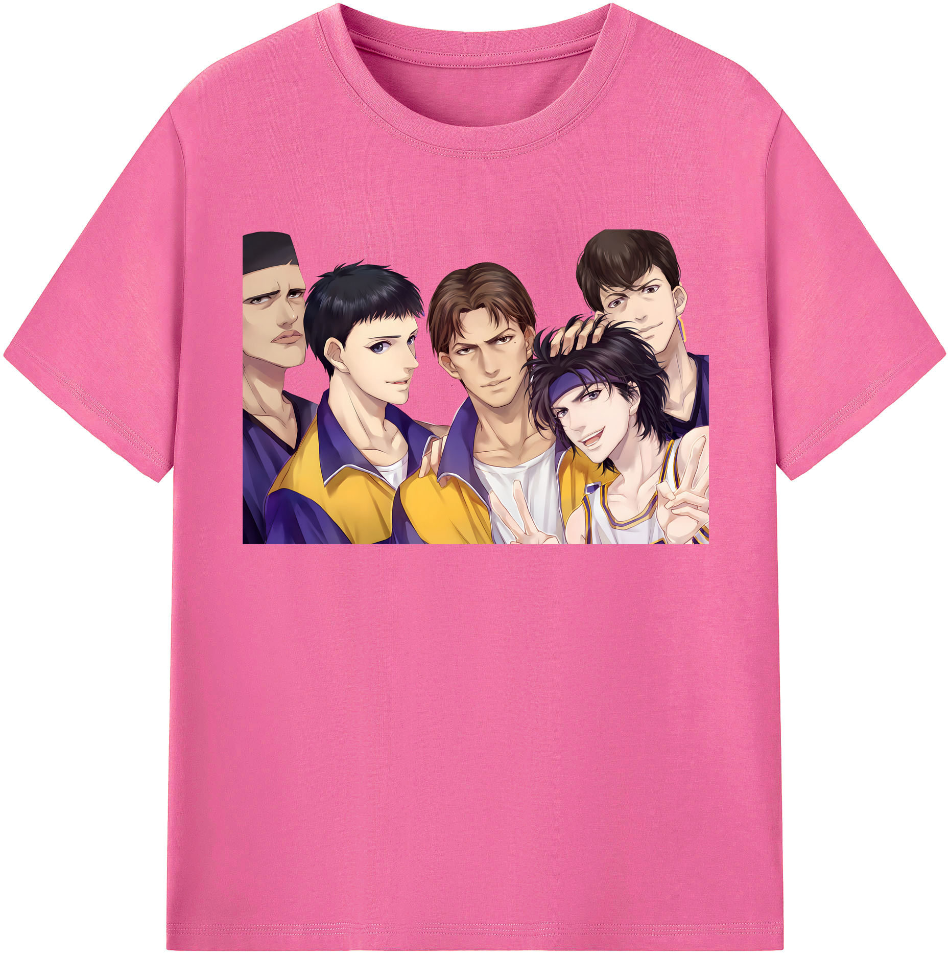 （画像用） SLAM DUNK／スラムダンク レディースカジュアルプリントTシャツ（綿100％）
